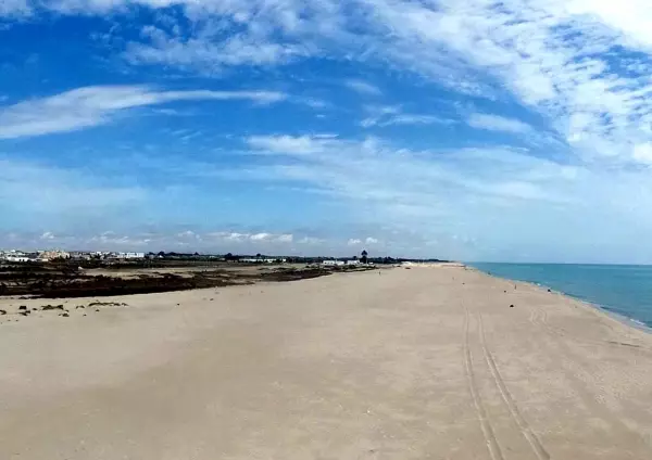 Terrain pied dans l'eau