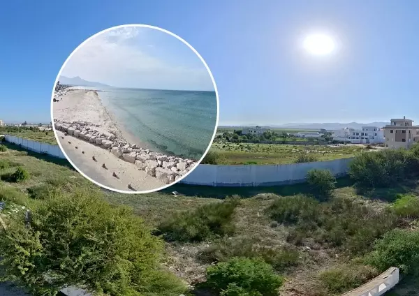 Terrain a 700 de la mer