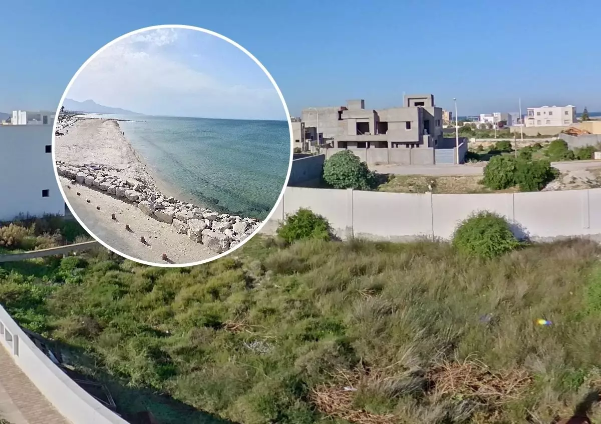 Terrain a 700 de la mer