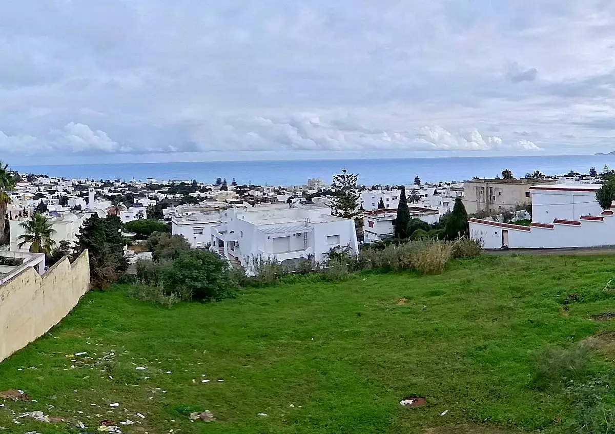 Terrain vue mer à Bizerte