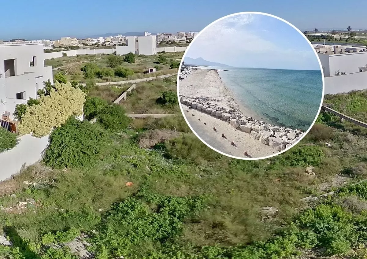 Terrain a 700 de la mer