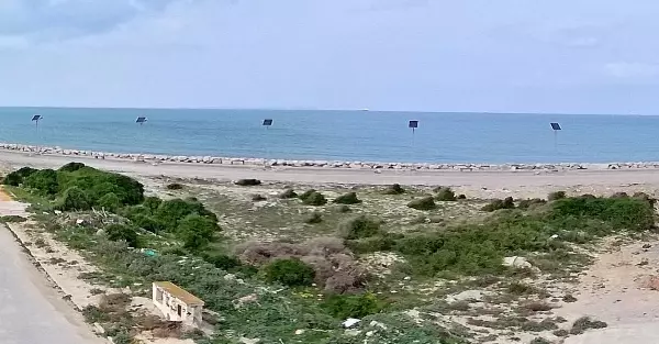 Terrain vue mer à Borj Cedria