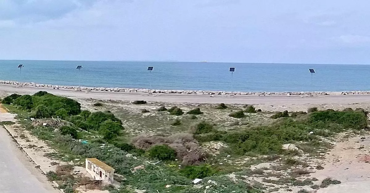 Terrain vue mer à Borj Cedria