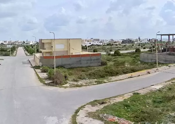 Terrain vue mer à Borj cedria