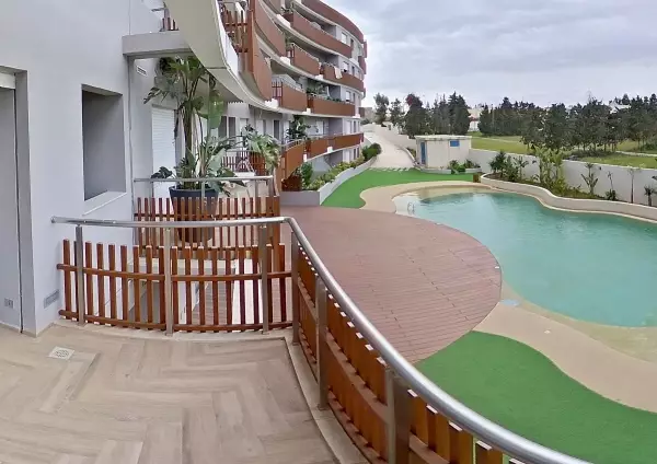 Appart avec piscine à Chatt mariem