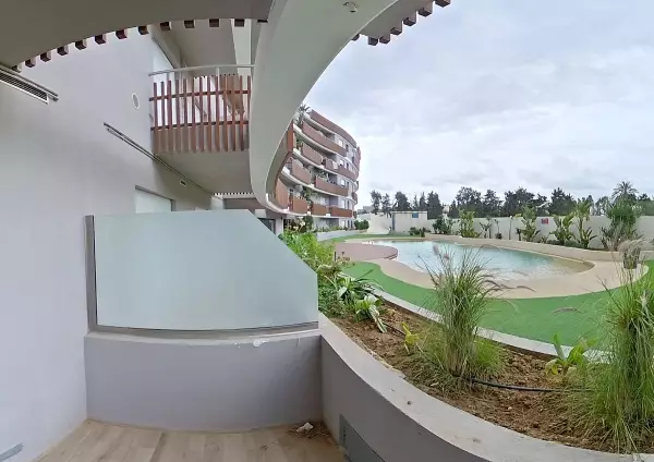 Appart s+2 avec piscine à Chatt mariem