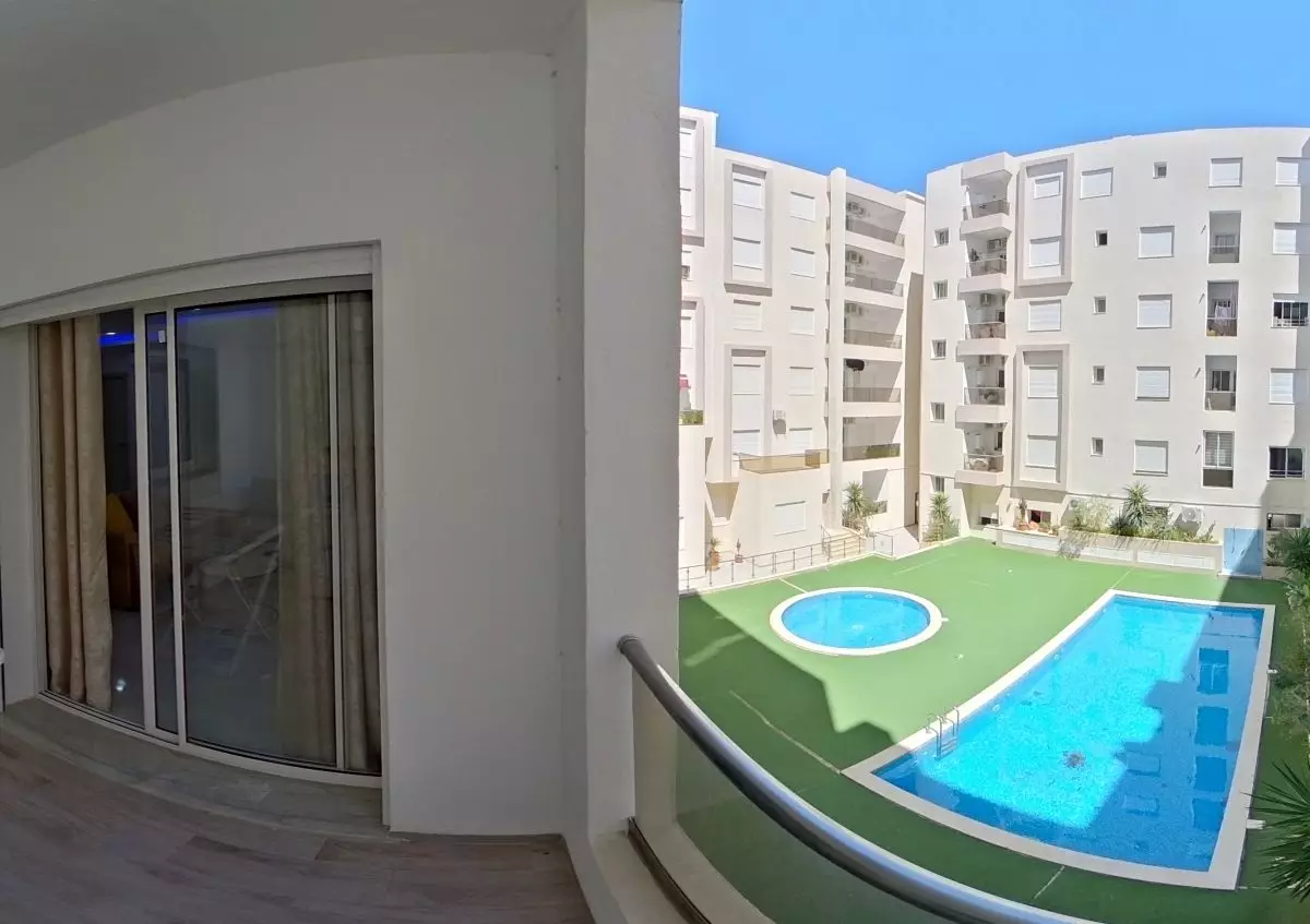 Appart S+3 avec piscine à Hammamet